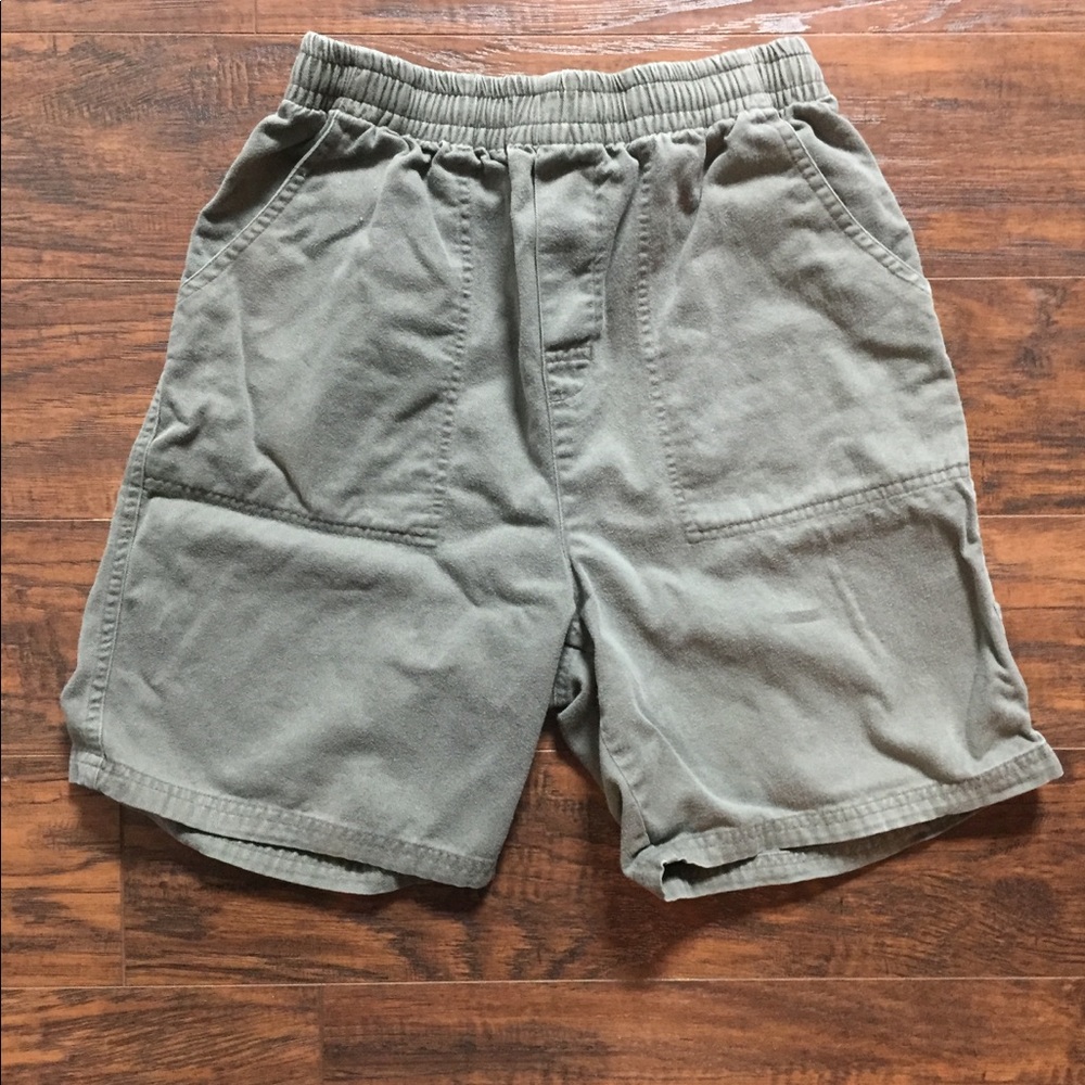 Greendog shorts, all elastic waist, pocket front